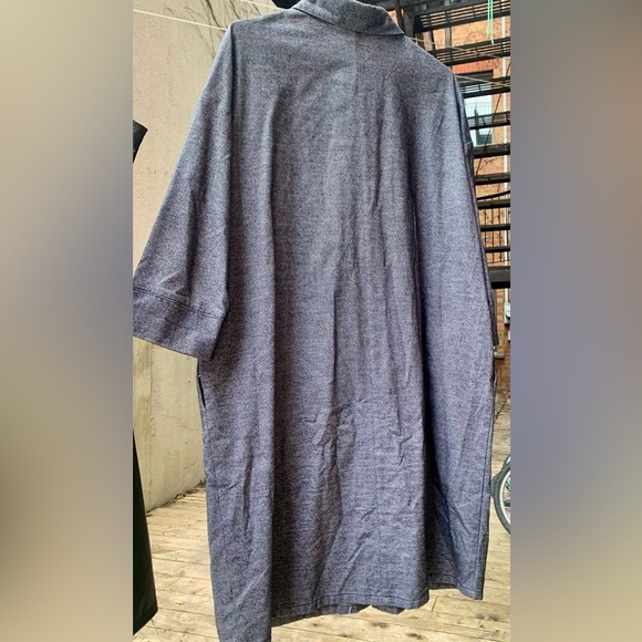 François Beauregard Shirt Dress / Robe Chemise Texturée – S - Picture 4 of 6